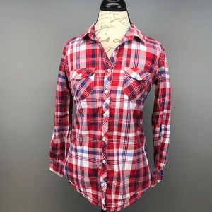 H&M Plaid Button Down Shirt